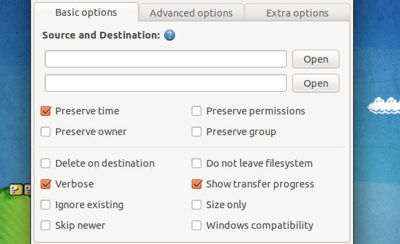 Grsync for Linux