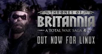 A total war saga thrones of britannia video game is now available for linux