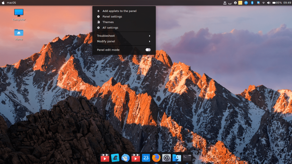 Download macOS High Sierra Theme For Ubuntu - Includes Dark mode!