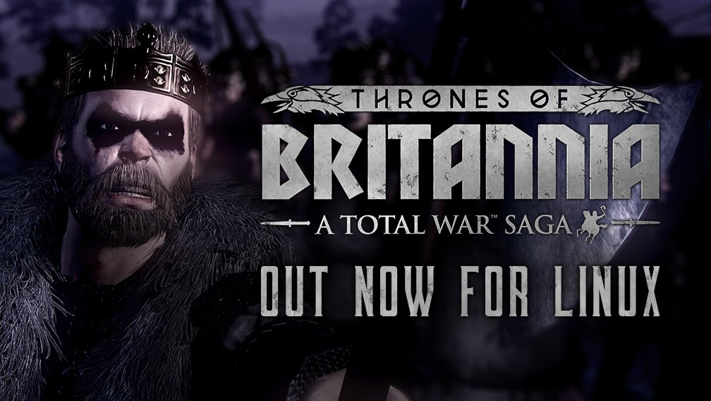 A total war saga thrones of britannia video game is now available for linux 521455 2