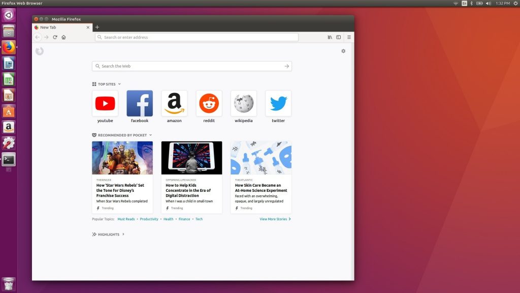 Mozilla firefox 61 quantum web browser is now available for ubuntu linux users 521869 2