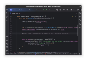 Coding an android app in android studio ide - Android Studio on Ubuntu