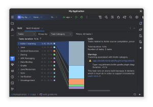 Kotlin 1 warning in android studio - Android Studio on Ubuntu
