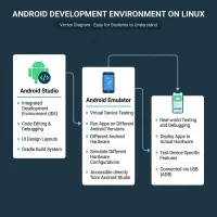 Android studio workflow diagram