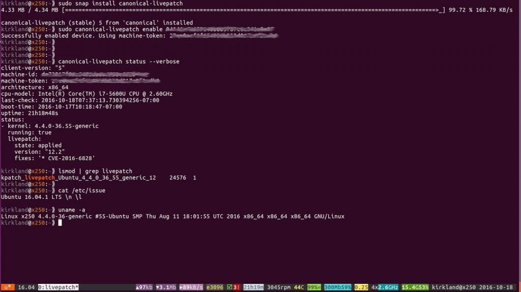 Canonical releases new linux kernel live patch for ubuntu 18 04 lts 16 04 lts 522324 2