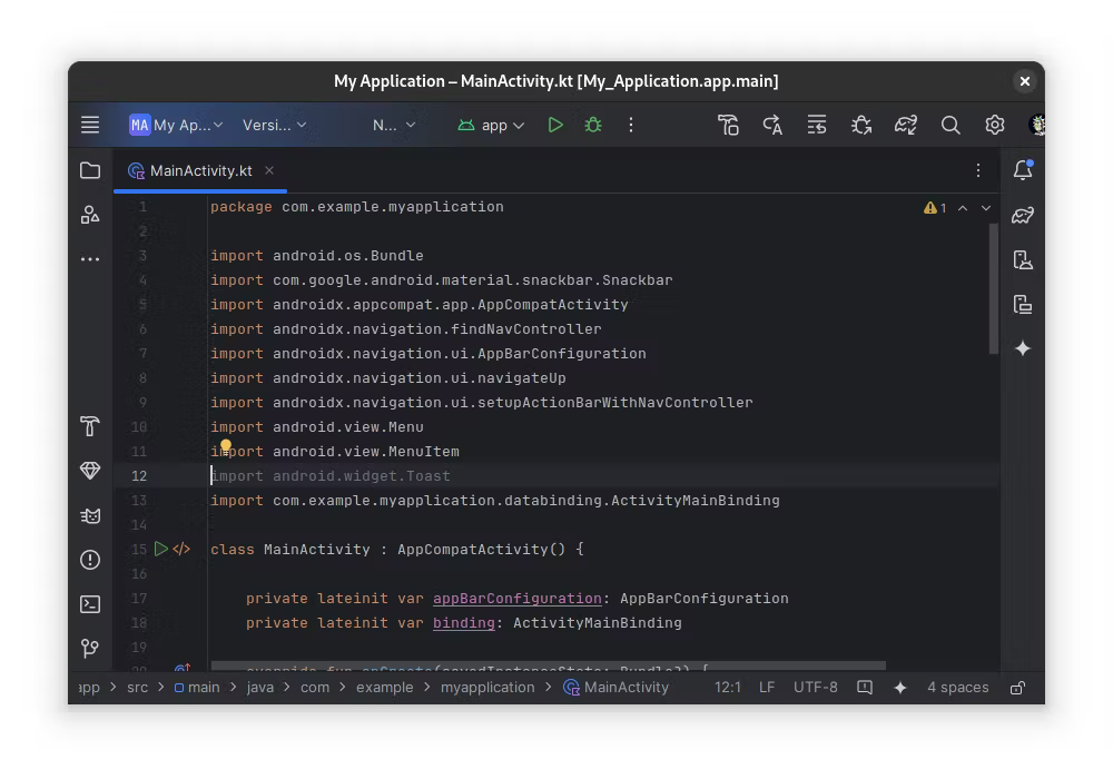 Importing - Android Studio on Ubuntu