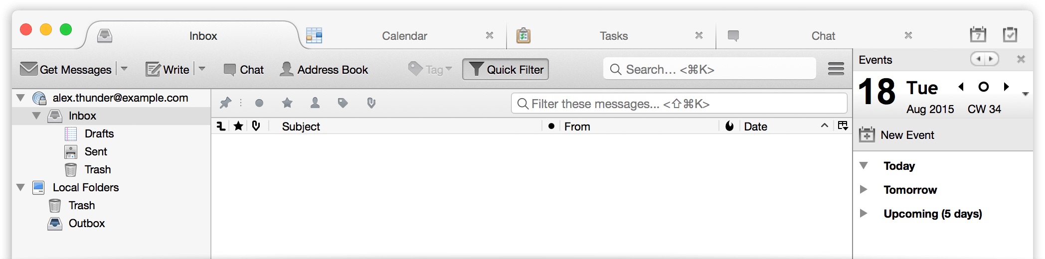 Mozilla thunderbird 60 released with new dark light themes many improvements 522259 2