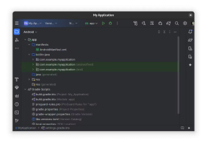 Select multiple folders - Android Studio on Ubuntu