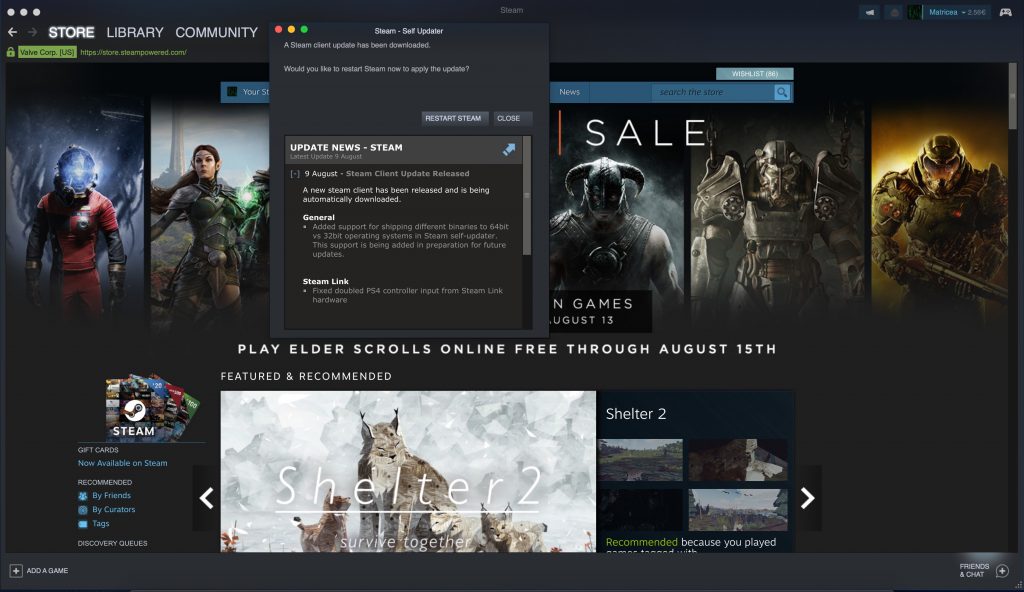 Valve may soon release a native 64 bit version of its steam for linux client 522309 2