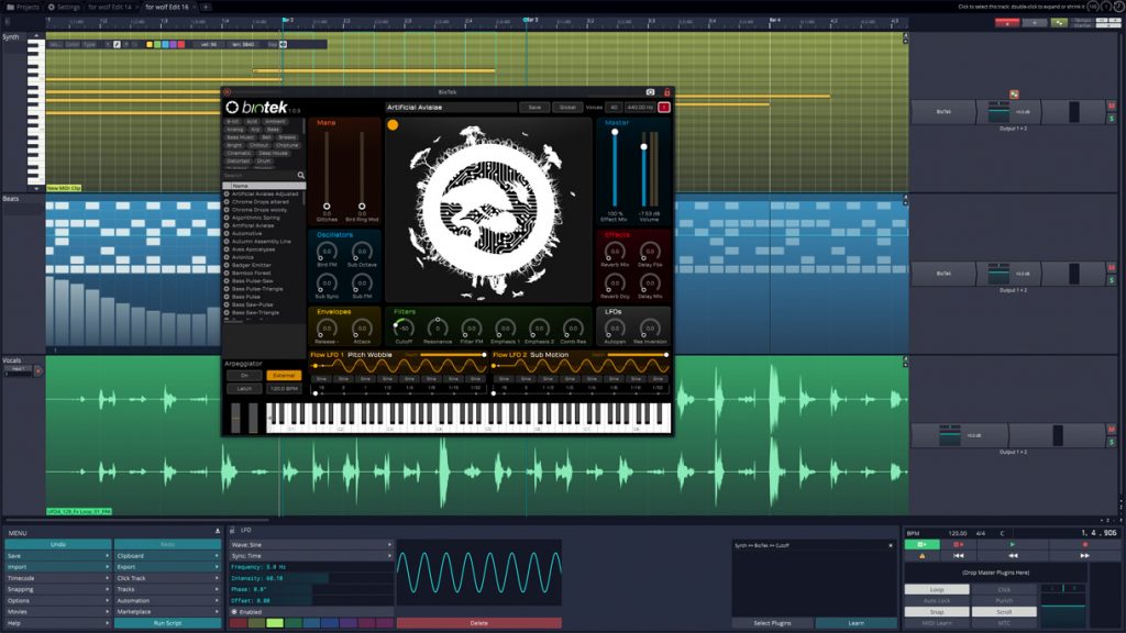 Lfo modifiers