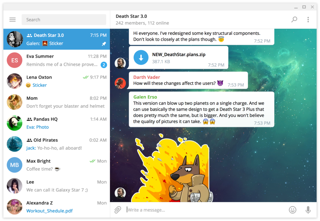 Telegram ubuntu