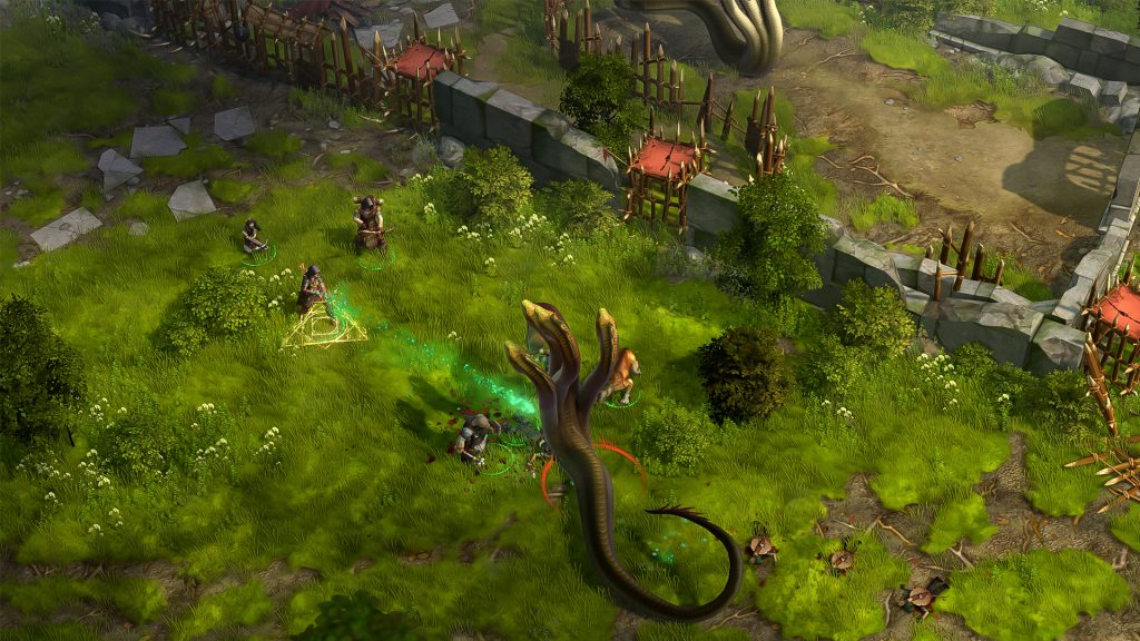 Attacking snake