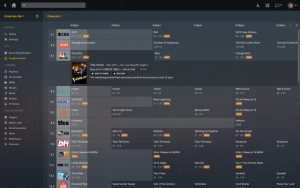 Plex media server screenshot
