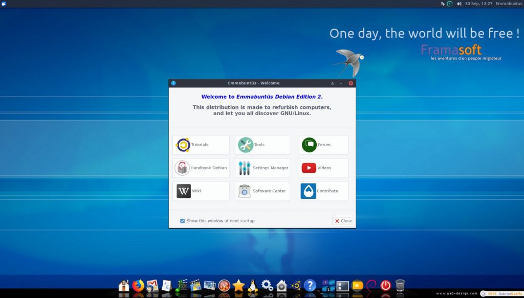 Emmabunt s debian edition 2 is now based on debian gnu linux 9 5 stretch 523114 2