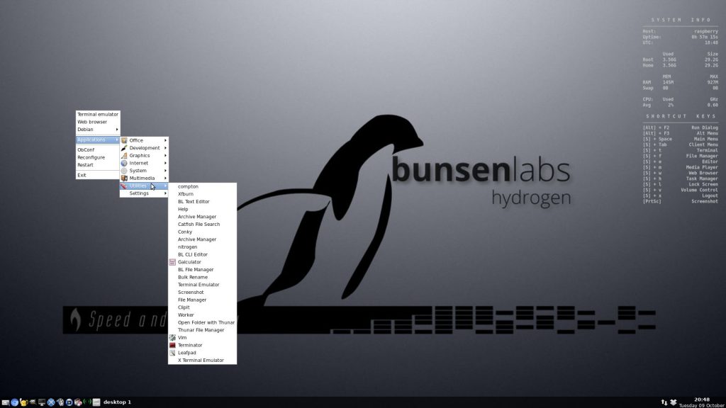 You can now run ubuntu 18 04 on raspberry pi 3 with bunsenlabs helium desktop 523168 3