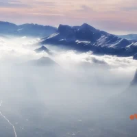 Cloudy mountain ubuntu logo - 27 Mountain Ubuntu Wallpapers in HD and 4K