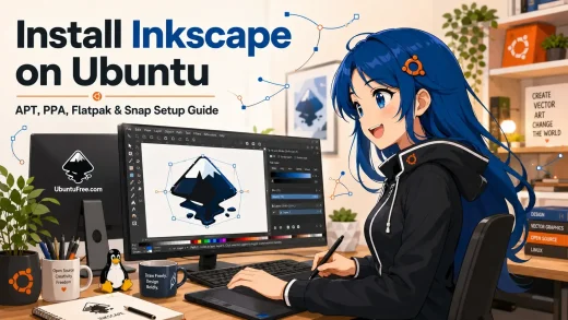 Inkscape on linux cover - How to Install Inkscape on Ubuntu 26.04 - Complete Guide