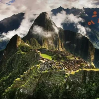 Machu picchu peru background ubuntu logo - 27 Mountain Ubuntu Wallpapers in HD and 4K