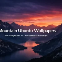 Mountain linux backgrounds header