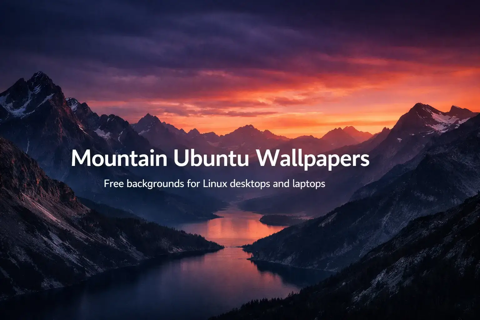 Mountain linux backgrounds header - 27 Mountain Ubuntu Wallpapers in HD and 4K
