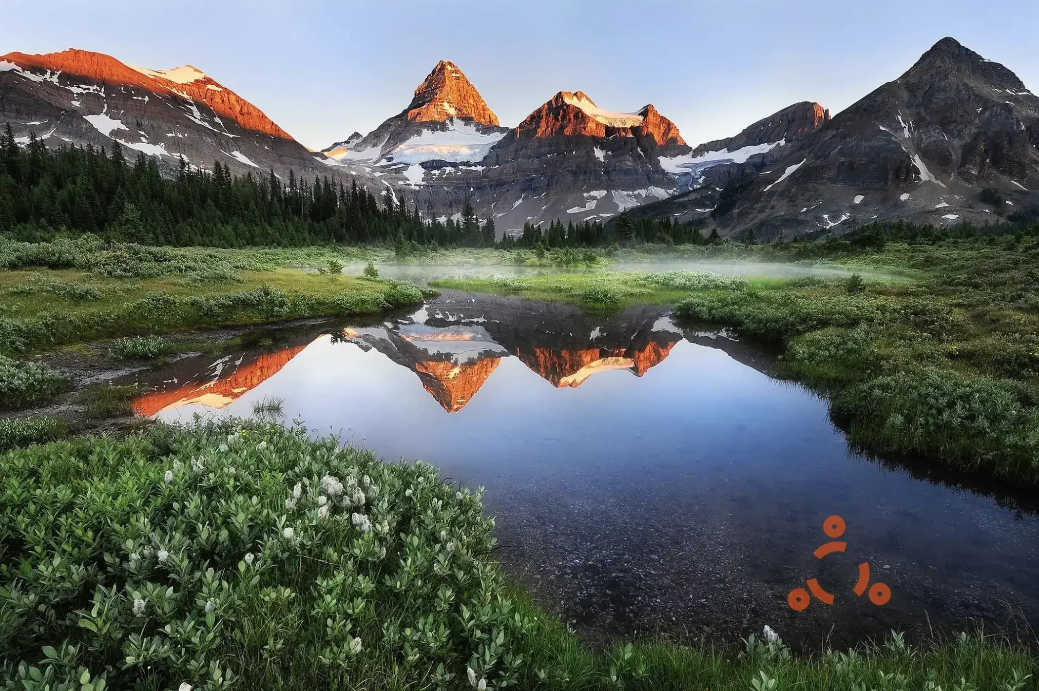 Snowy mountain tops ubuntu logo - 27 Mountain Ubuntu Wallpapers in HD and 4K