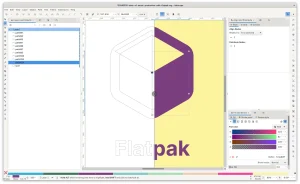 Flatpak logo in inkscape - How to Install Inkscape on Ubuntu 26.04 - Complete Guide