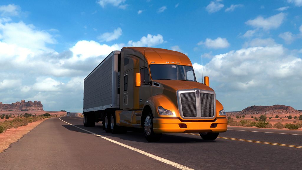 American truck simulator graphics