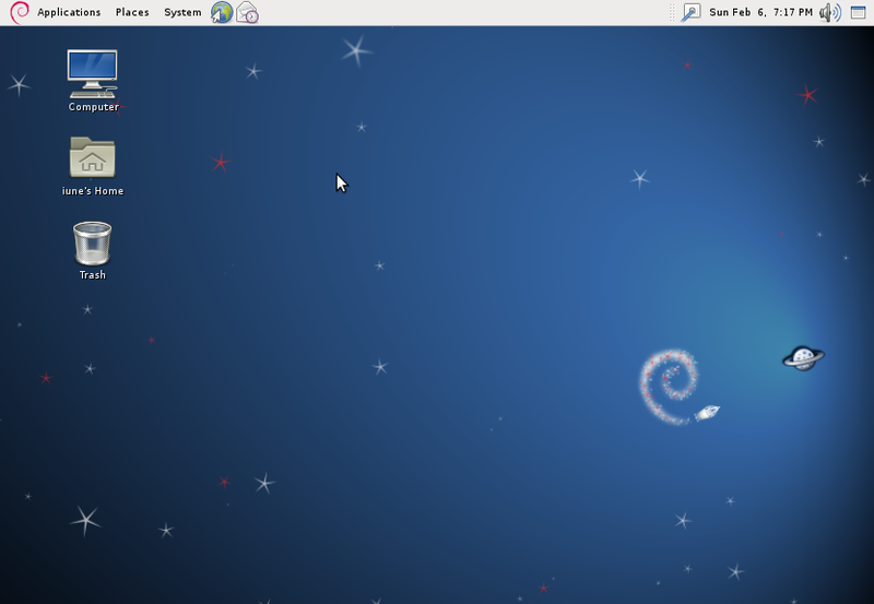 Debian background