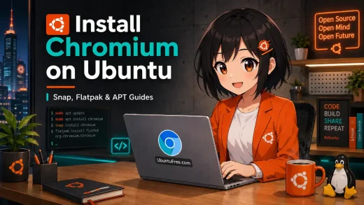 Installing chromium guide cover - Chromium on Ubuntu 24.04: Install Guide & Features