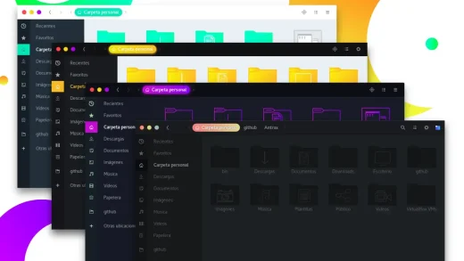Sweet theme for linux screenshot