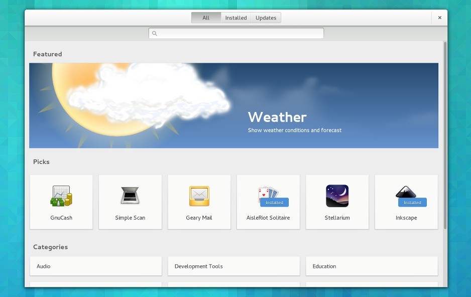 Gnome software package manager to feature better flatpak support for gnome 3 32 524580 2