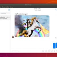 Light-mode-facebook-messenger-linux