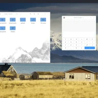 Light background folders