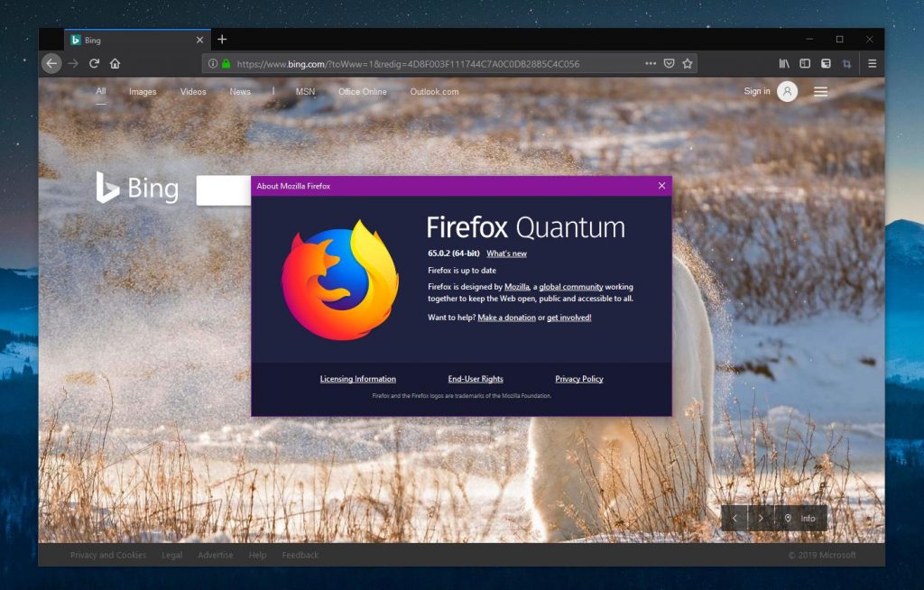Mozilla firefox 65 0 2 released for linux windows and macos 525143 2
