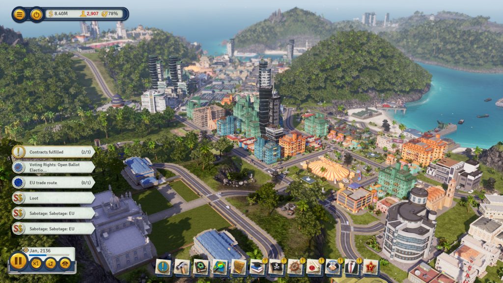 Gameplay graphics tropico6