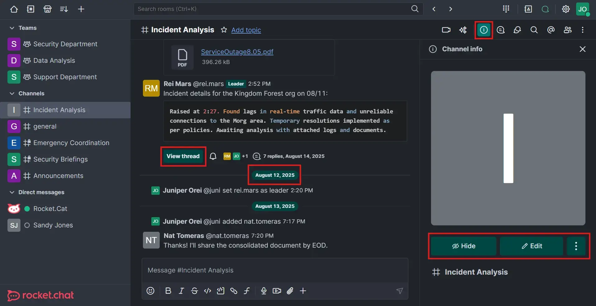 Incidentanalysis chat - How to Install Rocket.Chat on Ubuntu 26.04 - Complete Guide