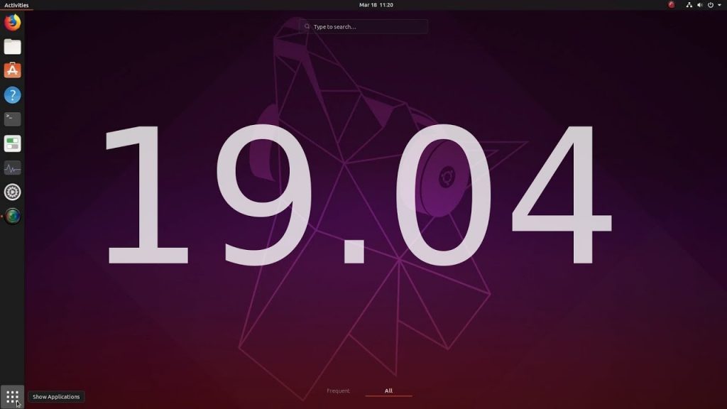 Ubuntu 19 04 with disco logo Ubuntu 19.04 Disco Logo
