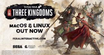 Total war three kingdoms out now for linux and mac