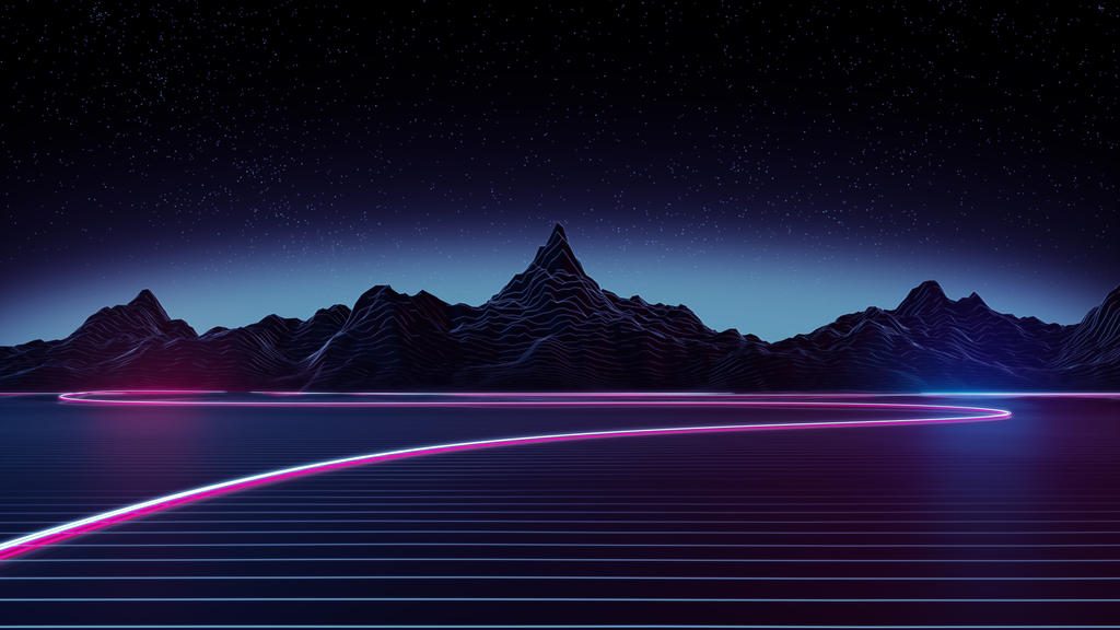 Cyberpunk neon wallpaper