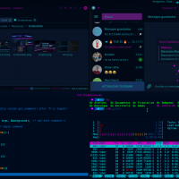 Cyberpunk-neon-apps-look