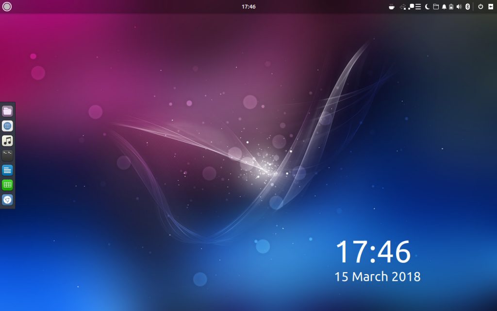 Ubuntu budgie 1804 screenshot