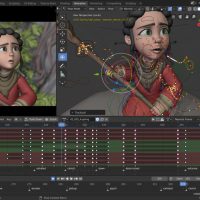 Blender-animation-model