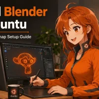 Blender for linux cover