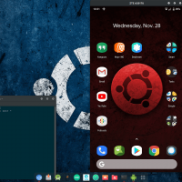 Scrcpy-ubuntu-background