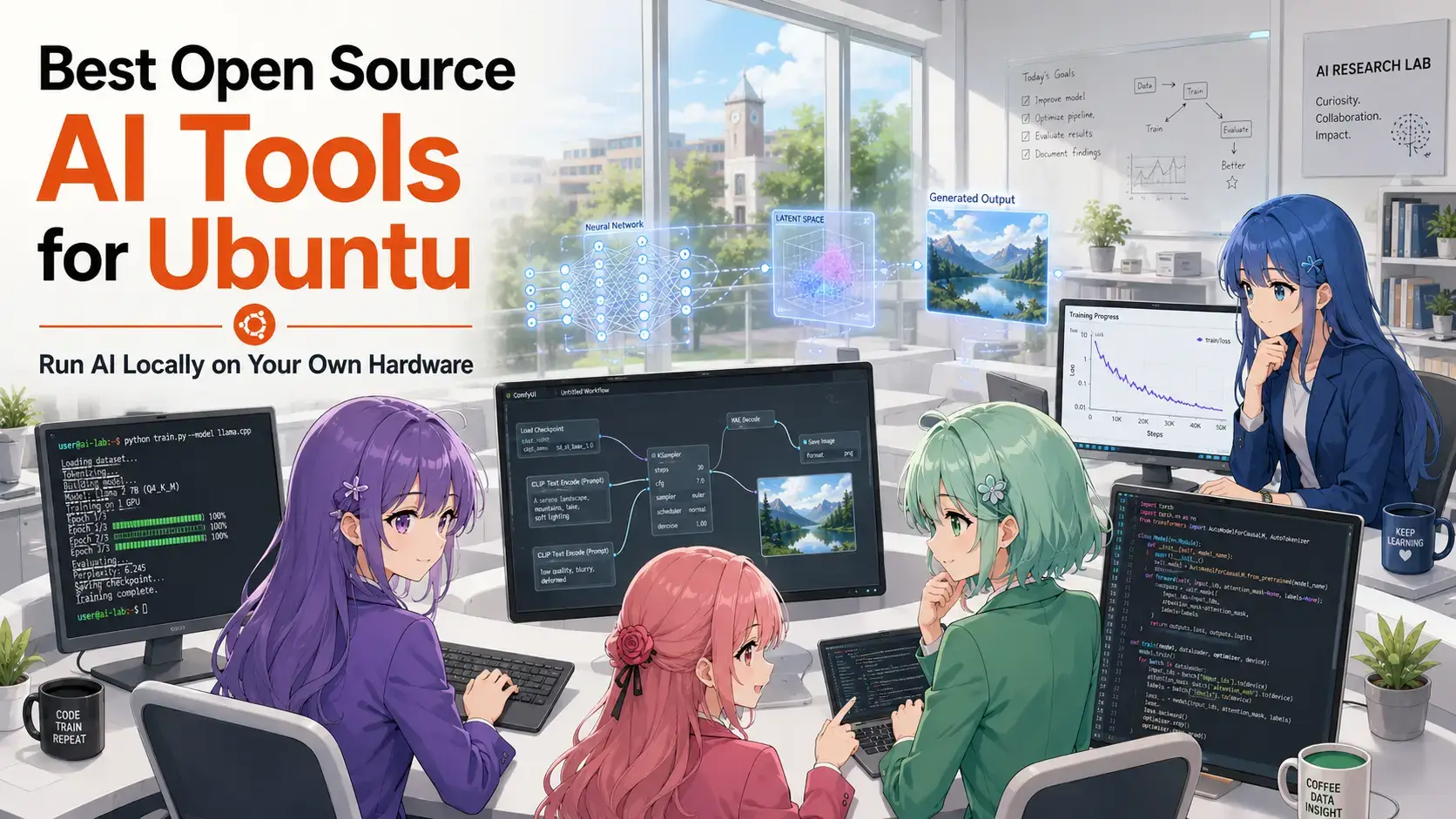 Top open source ai tools for ubuntu linux cover - Top 5 Open Source AI Tools for Ubuntu in 2025