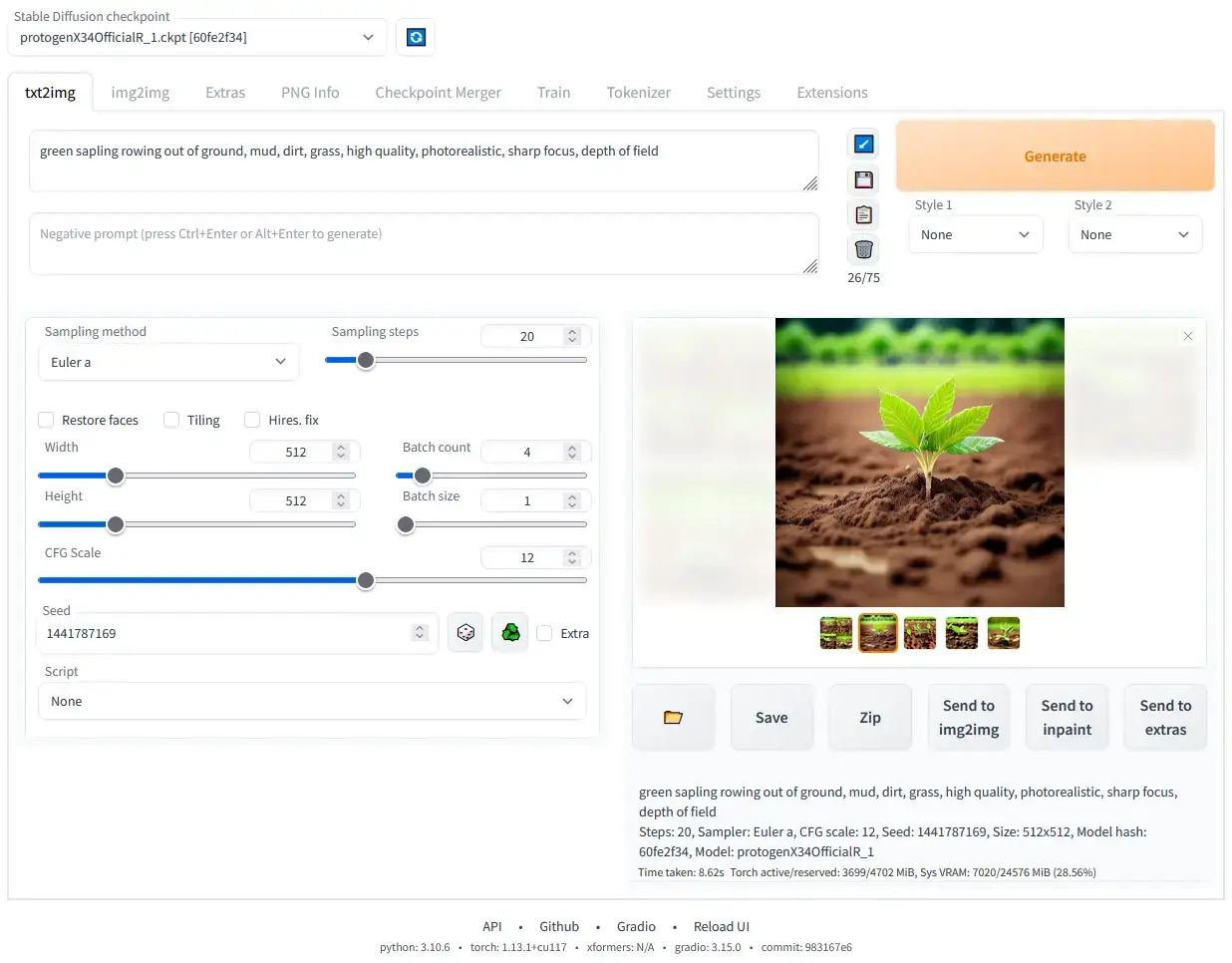Best open source ai tools for ubuntu automatic1111 screenshot - Top 5 Open Source AI Tools for Ubuntu in 2025