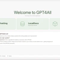Best open source ai tools for ubuntu gpt4all screenshot