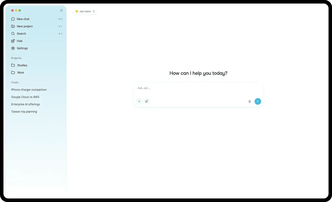 Best open source ai tools for ubuntu jan screenshot - Top 5 Open Source AI Tools for Ubuntu in 2025