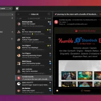Dark theme for bluemail