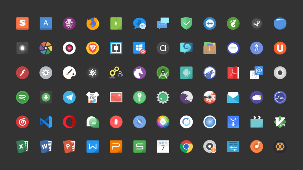 Tela Icons on Ubuntu